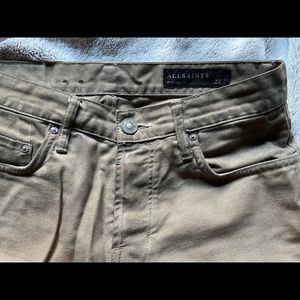 All saints pistol slim fit jeans w28